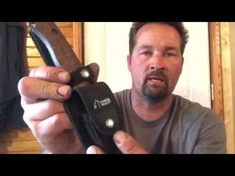 Timberwolf sheath knife set