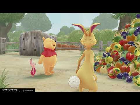 KINGDOM HEARTS III Cutscenes | 100 Acre Wood | 179