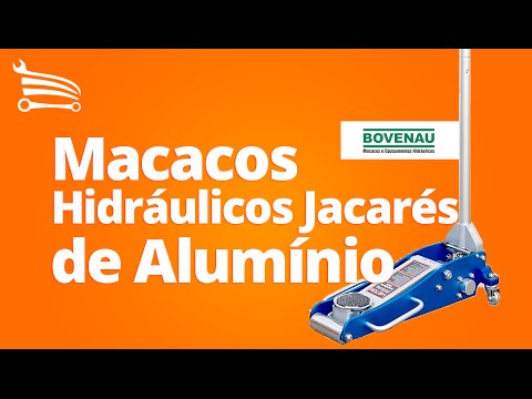 Macaco Hidráulico tipo Jacaré Rebaixado de Alumínio para 1,5 Toneladas - Vídeo