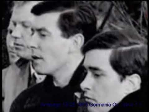 AMBURGO 13 MARZO 1965 RICOSTRUZIONE GERMANIA OVEST ITALIA 1 1