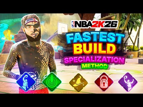 FASTEST Way to Finish ANY Build Specialization in NBA 2K26 (GLITCHY METHOD)