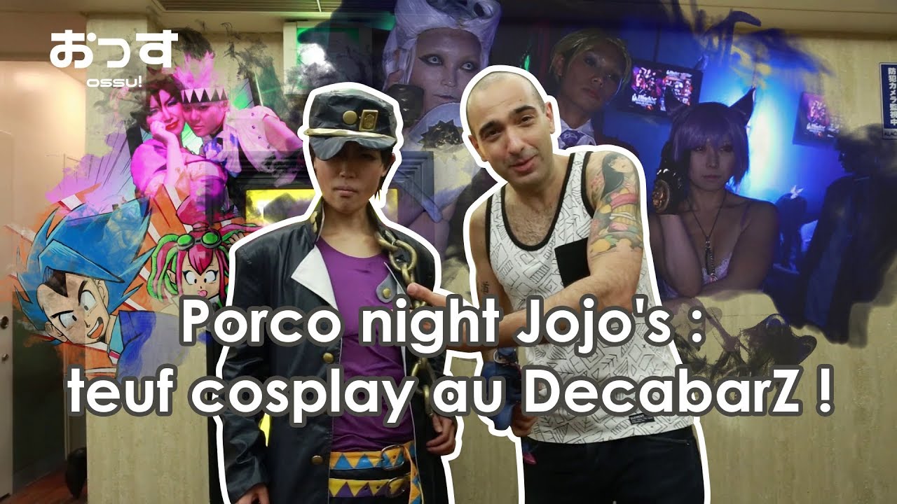 Du cosplay en club ?! soirée Jojo's de ouf à Tokyo !