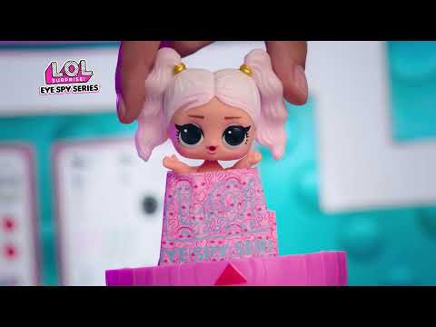 L.O.L. Surprise lėlė Eye Spy Ultimate Unboxing 542698-EUC video