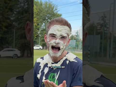 #hirdetés Foci/tejszínhabos kihívás a Zolival⚽️