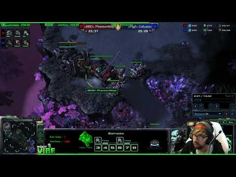 ViBE - Coaching ZvT Platinum League fine tuning the B to GM tactics and fixing it up!