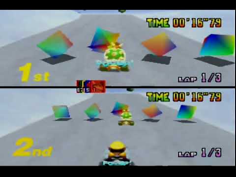 Mario Kart 64  | 2 Players Championship Flower Cup
