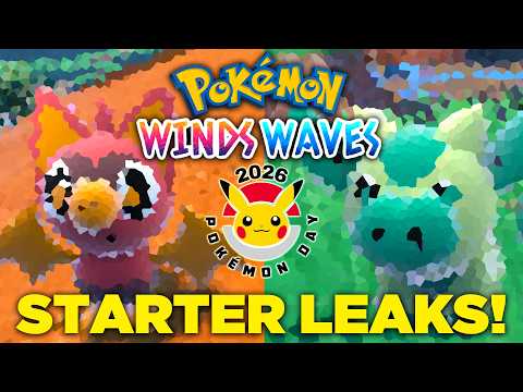 We Just Got TONS of Pokemon Gen 10 STARTER LEAKS