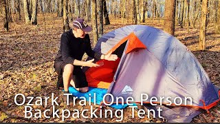 Ozark Trail 1-Person Tent Shocked Me - Here's Why