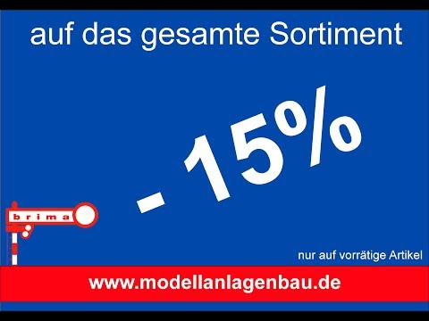 Ladenrundgang bei brima Modellanlagenbau GmbH