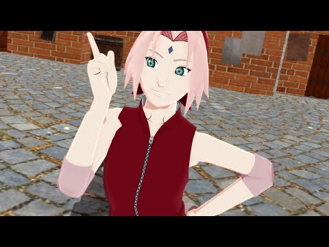 Mr.Policeman /MMD x Naruto/ Sakura