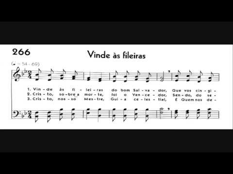 Hinário 5 CCB - Hino 266 - Vinde às fileiras - Strings - Teclado Yamaha PSR S670