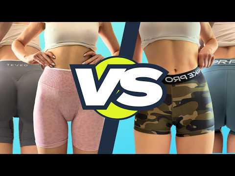 Nike Pro VS. Teveo shorts! The ultimate test: Gymnastics and stretching 🤸🏼