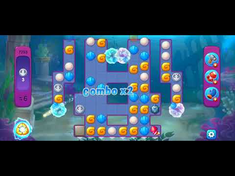 Fishdom Super Hard Level 7253 (Whirlpool without Boosters) @choraelmin