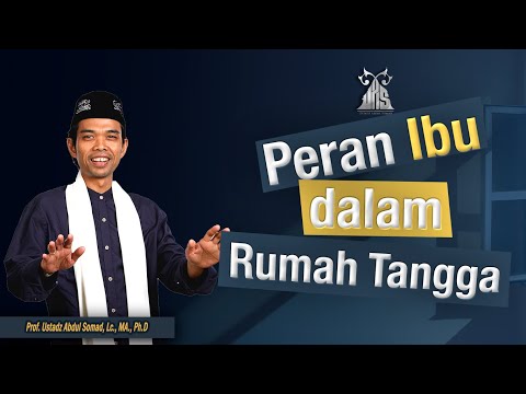 PERAN IBU DALAM RUMAH TANGGA