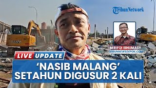 Digusur 2 Kali Setahun, Pedagang Pasar Kambing Cisalak Depok Kian Terlunta-lunta