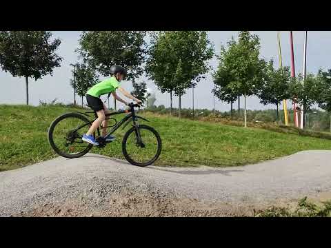 Testar den nya cross parken i Annedal om🤩🤩😀👍