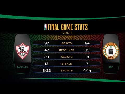 #theBAL   Zamalek vs G.S. Pétroliers