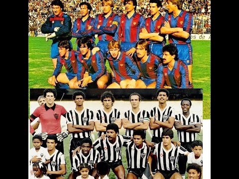 1985 - Barcelona 3 x 1 Atlético MG (Jogo Completo - Final do Torneio Cidade de La Linea-ESP)