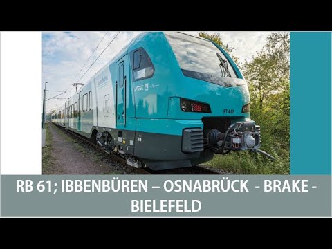 ERB - eurobahn RB 61 - Wiehengebirs-Bahn, Ansagen (Studio quality)
