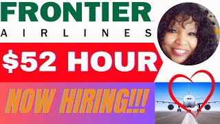 Earn $2080 A WEEK |FRONTIER AIRLINES WFH Jobs | ❤️ #workfromhome