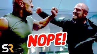 10 Actors Who Refused Stunt Doubles!