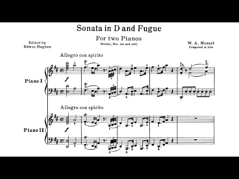 Mozart: Sonata for Two Pianos in D major, K.448