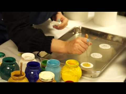 A Quick Sample Demo of Ebru Art