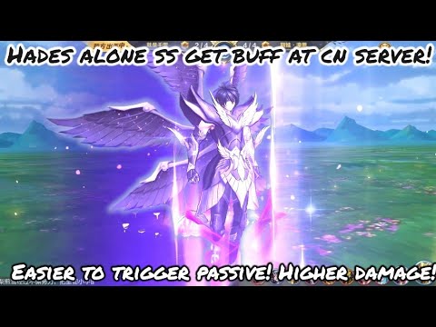 Saint Seiya: Awakening (KOTZ) - Hades Alone SS New Buff! Easier Trigger and Higher Damage!?