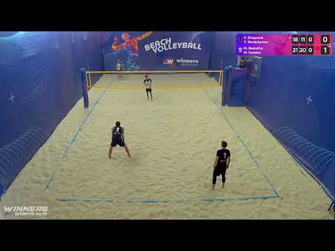 12:20 V. Shapoval / Y. Yevdokymov - M. Bedukha / M. Kyselov 19.06.2022 | Winners Beach Volleyball