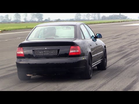 1000HP Audi S4 B5 - INSANE 0-299 km/h ACCELERATION!