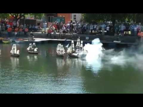 Modelismo naval con artillería. Nivel Dios.