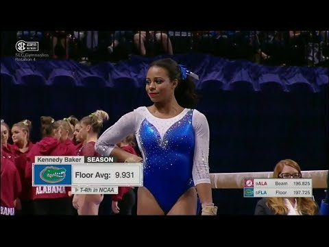 Kennedy Baker (Florida) - Floor Exercise (10.0) - Alabama at Florida 2018