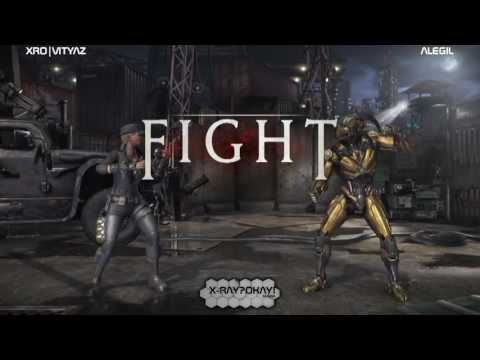 Mortal Kombat XL Vityaz(Sonya Blade) vs Alegil(Triborg,Kothal Kahn)