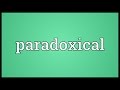 Paradoxical Meaning