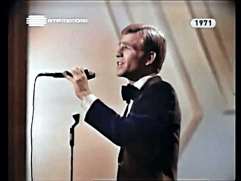 Duarte Mendes - Adolescente - Festival da Canção RTP 1971 (a cores)