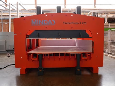 Making CLT on Minda Hydraulic Press