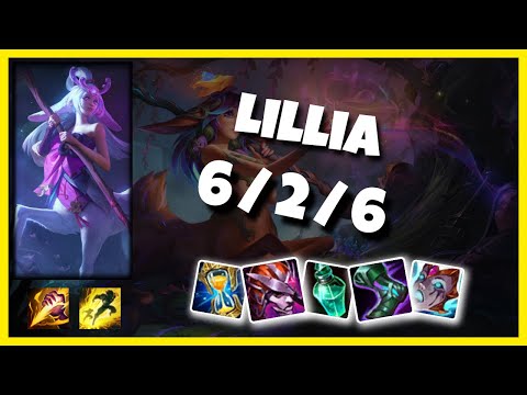 Lillia vs Graves LIANDRY'S KOREAN Challenger JUNGLE (6/2/6) - v10.24