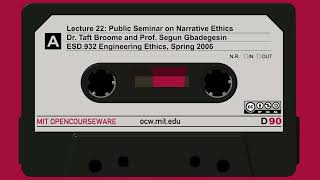 22: Public Seminar on Narrative Ethics