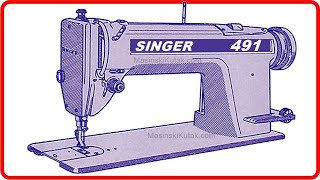 Singer 491D Service Manual | Singer 491 Parts Diagram | Singer 491