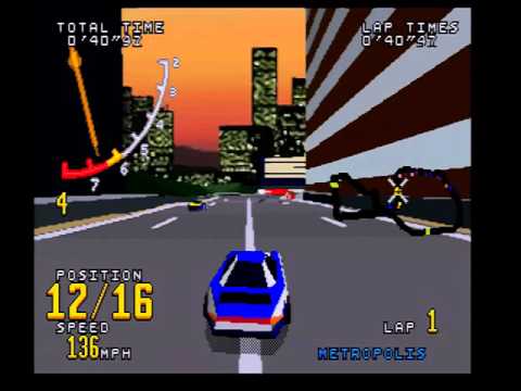 Virtua Racing (Saturn) Acropolis, Metropolis