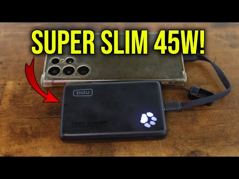 Is This the Slimmest 45W Power Bank That Actually Delivers? | INIU P41 Tested