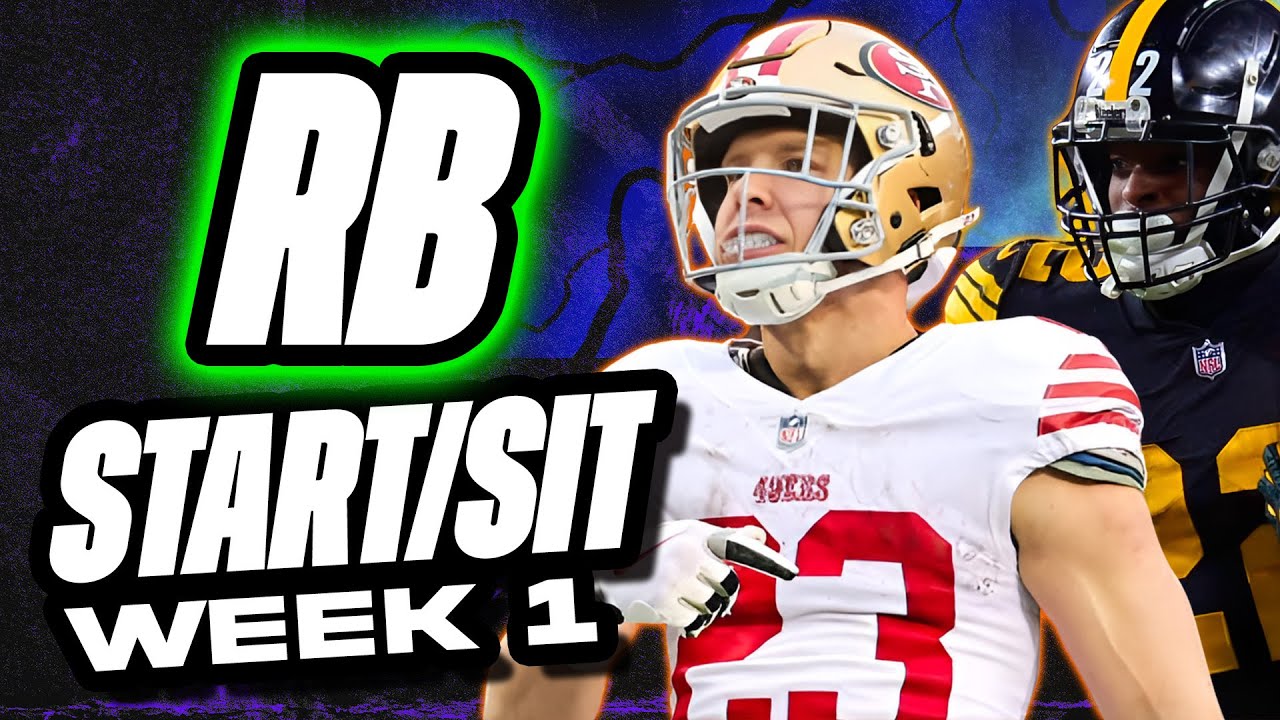 🔥 WEEK 1 RB MUST Start/Sit Picks! 🚀 | 2024 Fantasy Football Advice