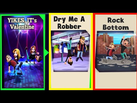 Scary Robber Home Clash- Yikes Its Valentine- Dry Me A Robber & Rock Bottom