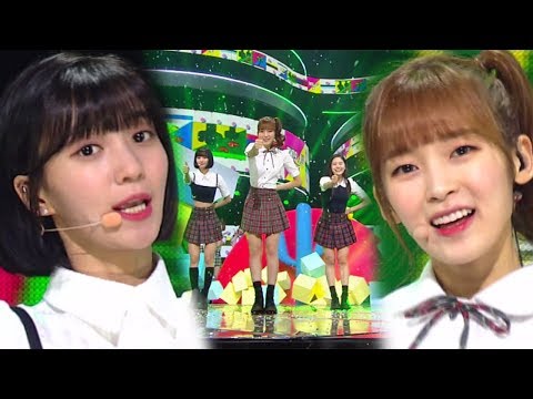 “CUTE”OH MY GIRL BANHANA（香蕉过敏猴）@流行歌曲Inkigayo 20180408