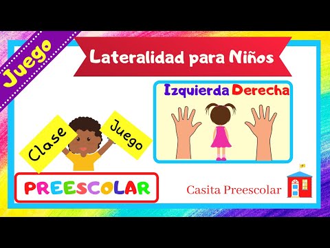 IZQUIERDA DERECHA Juegos de Lateralidad para Niños