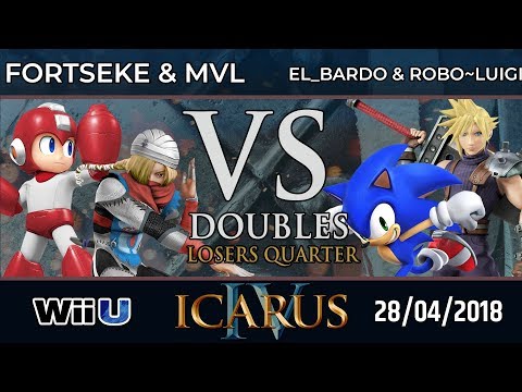 ICARUS IV - ForTseKe/MVL  vs El_Bardo/Robo~Luigi - Doubles Losers Quarters