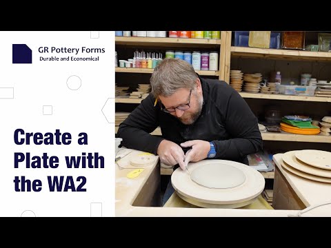 How to Make Elegant Pottery Dinnerware - Using the WA2