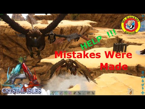 Taming A Griffin, and Losing an Argentavis - Ark Crystal Isles - Ep 3