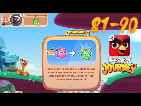 NEW GAME 2022 - ANGRY BIRDS JOURNEY | Chapter 1 Ancient Ruins (Level 81-90)