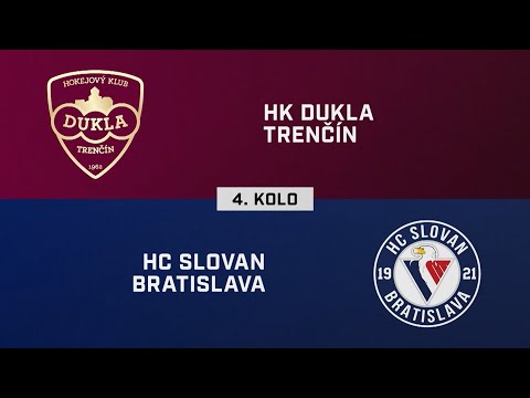 4. kolo: HK Dukla Trenčín - HC Slovan Bratislava 5:8